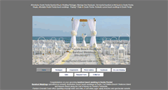 Desktop Screenshot of destinbeachwedding.com